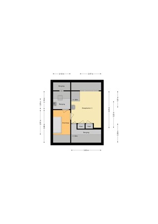 Floorplan - Doormanstraat 22, 2811 XT Reeuwijk